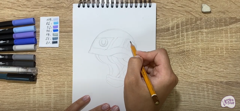 Рисуем Шлем