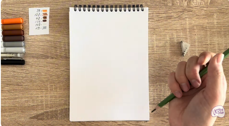 Рисуем Пирожное Картошка