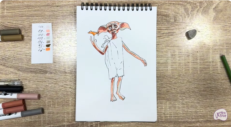 Рисуем Добби