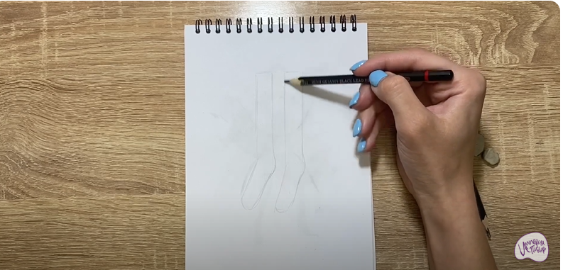 Рисуем Гольфы