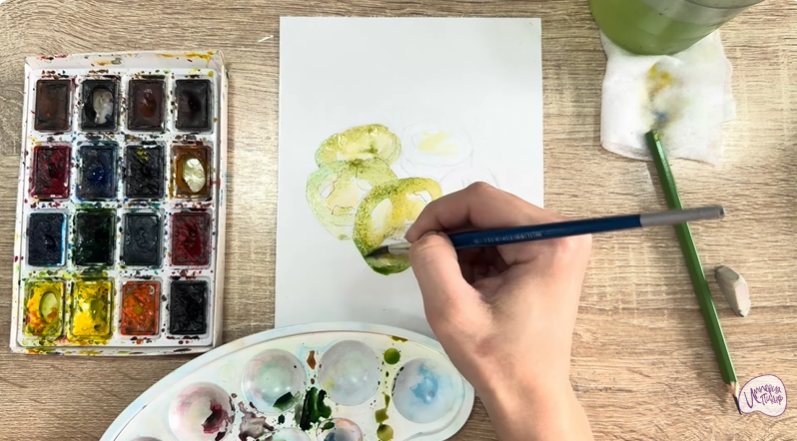 Рисуем Маринованные халапеньо