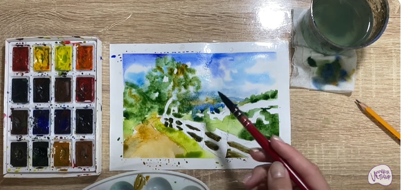 Рисуем Плёс