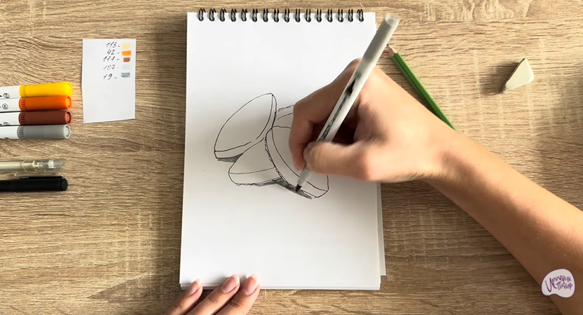 Рисуем Калиссоны