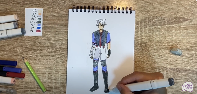 Рисуем Ризли