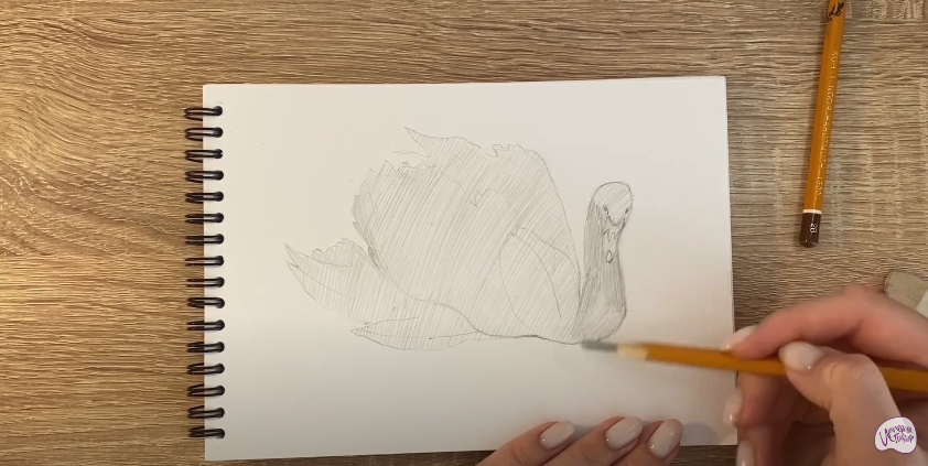 Рисуем Лебедь