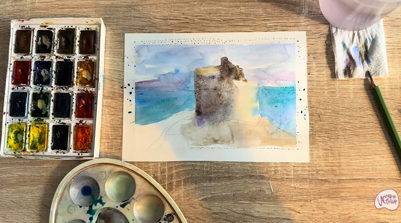 Рисуем Чобан-Кале