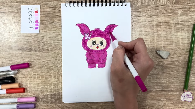 Рисуем Йокими