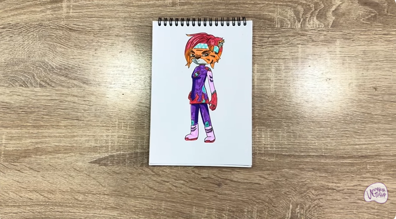 Рисуем Искра из "Джи-Джи Бонд"