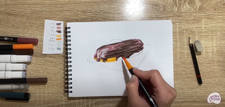 Рисуем Эклер
