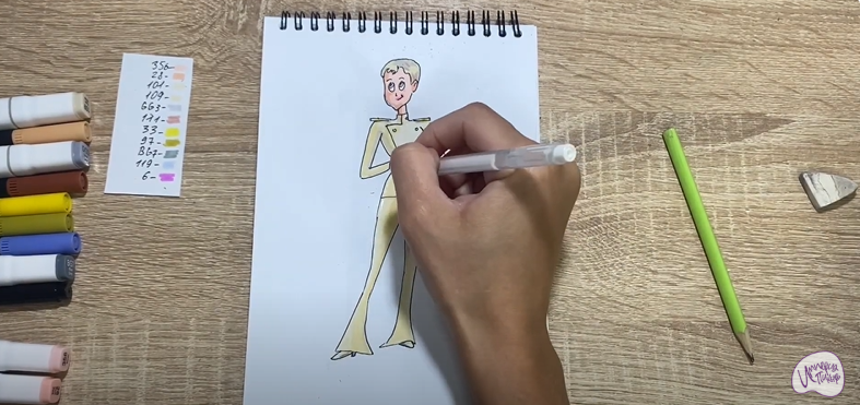 Рисуем Эрика Ван Хельсинг из "Монстры на каникулах"