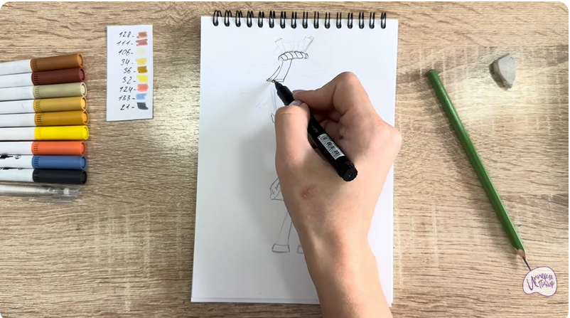 Рисуем Баквит из "Герои Энвелла"