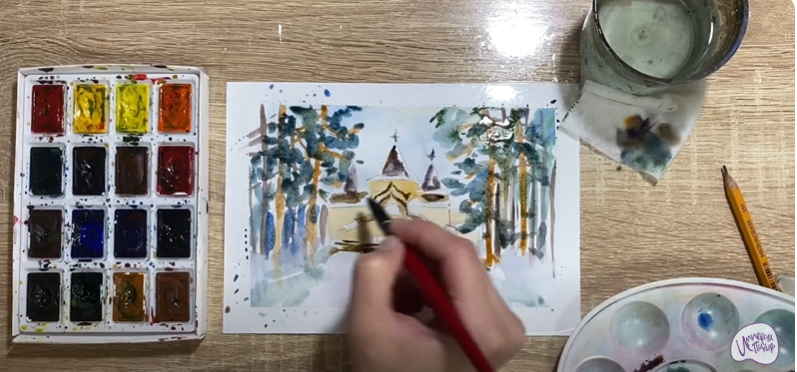 Рисуем Великий Устюг