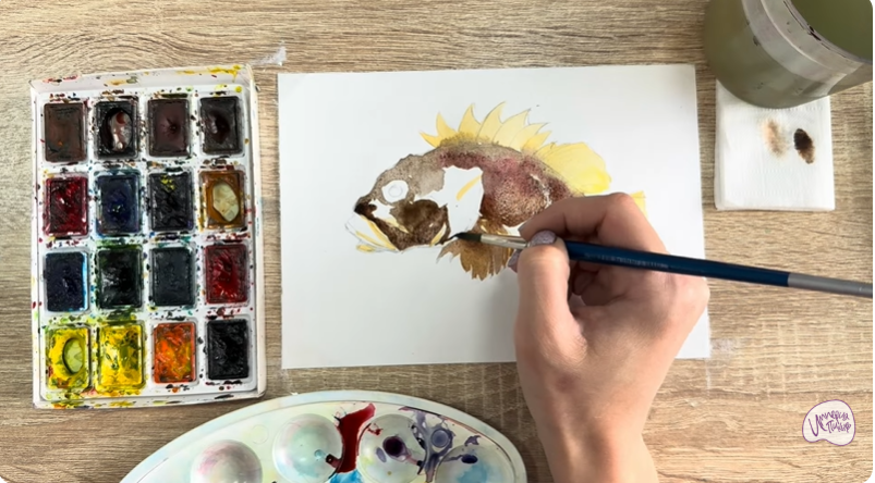 Рисуем Скорпена