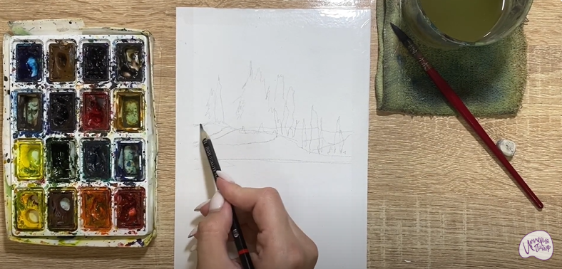 Рисуем Зеркальное отражение