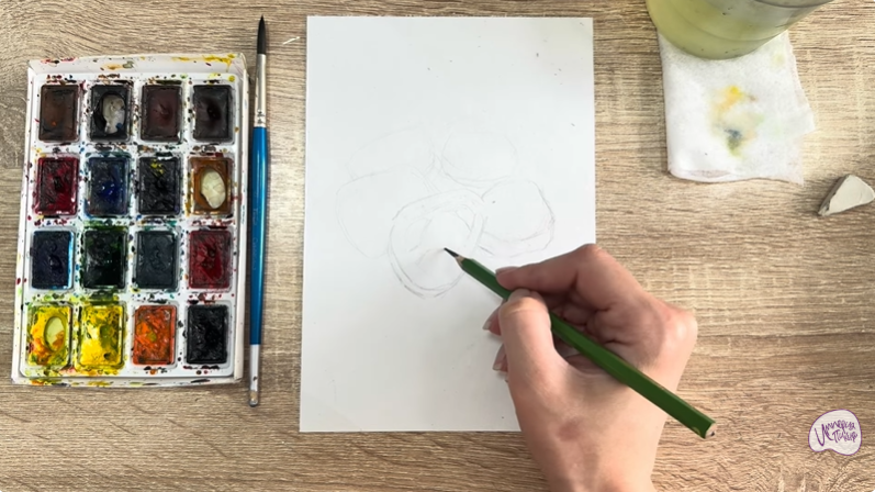 Рисуем Маринованные халапеньо