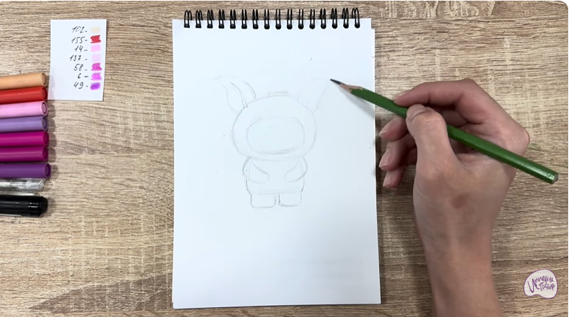 Рисуем Йокими