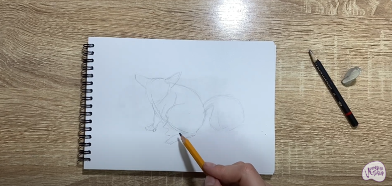 Рисуем Галаго