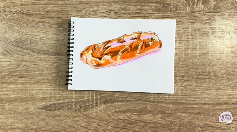 Рисуем Кулебяка