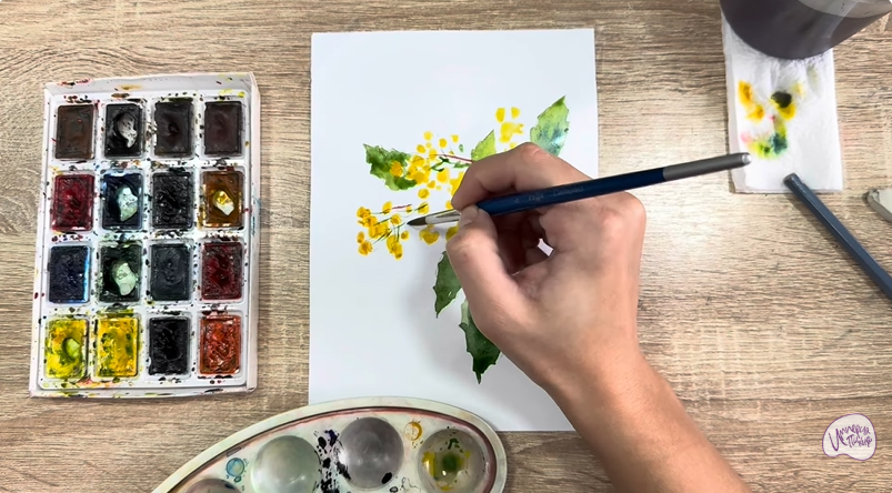 Рисуем Магония