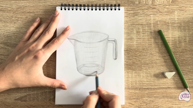 Рисуем Мерный стакан