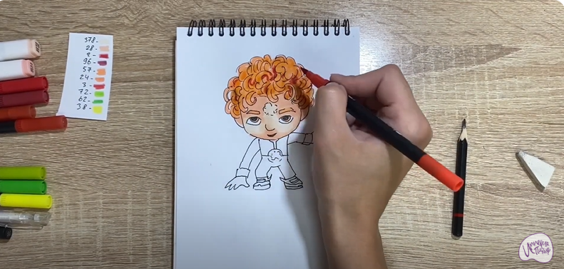 Рисуем Скаут из "Команда Флоры"