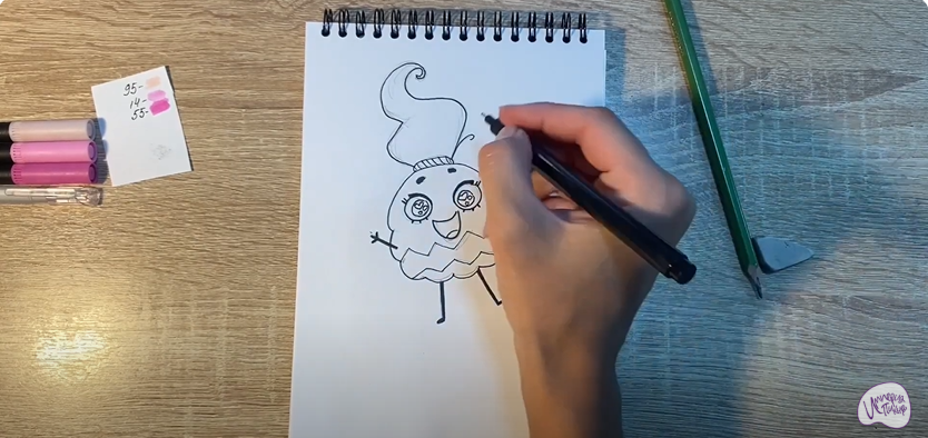 Рисуем Энн из "Лудлвилль"