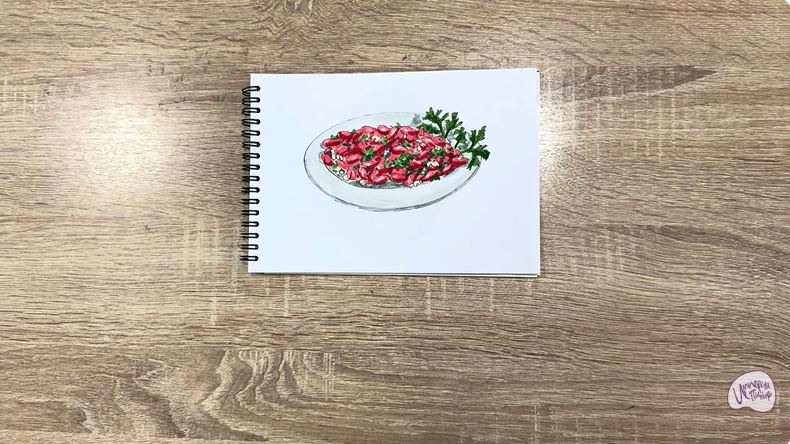 Рисуем Лобио по-грузински Рисуем Лобио по-грузински