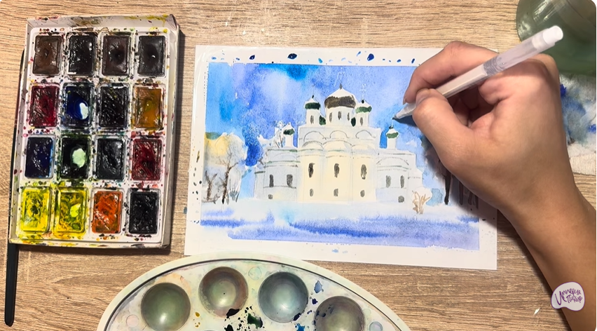 Рисуем Переславль-Залесский