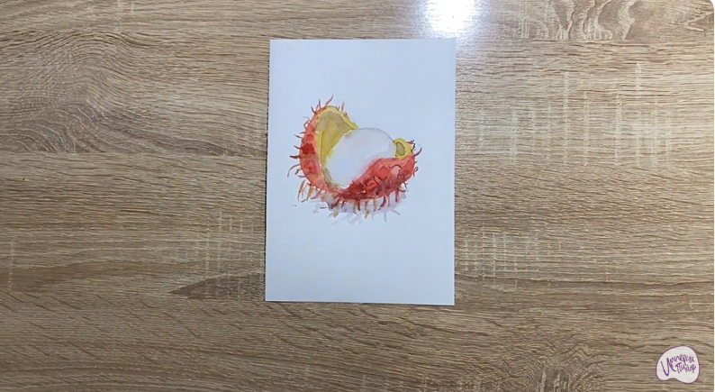 Рисуем Рамбутан