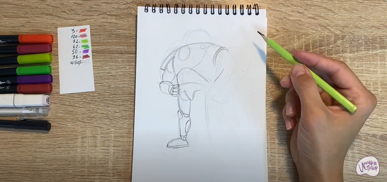 Рисуем Супергерой из "Геройчики"