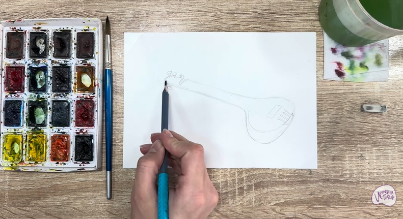 Рисуем Ситар