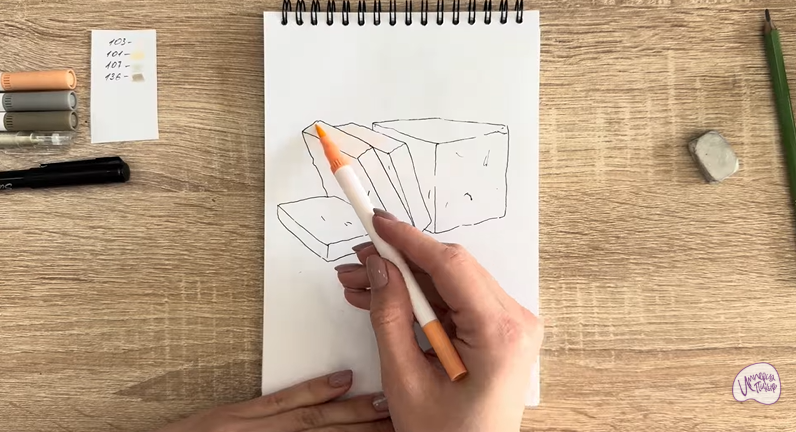 Рисуем Брынза