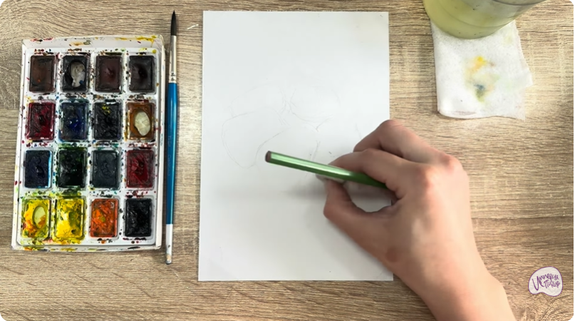 Рисуем Маринованные халапеньо