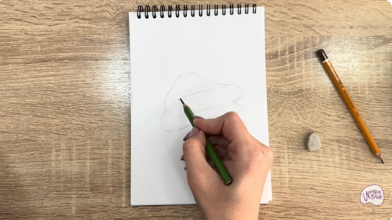 Рисуем Заколка-краб