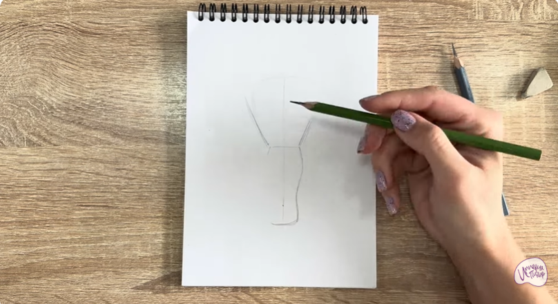 Рисуем Кисть-смётка