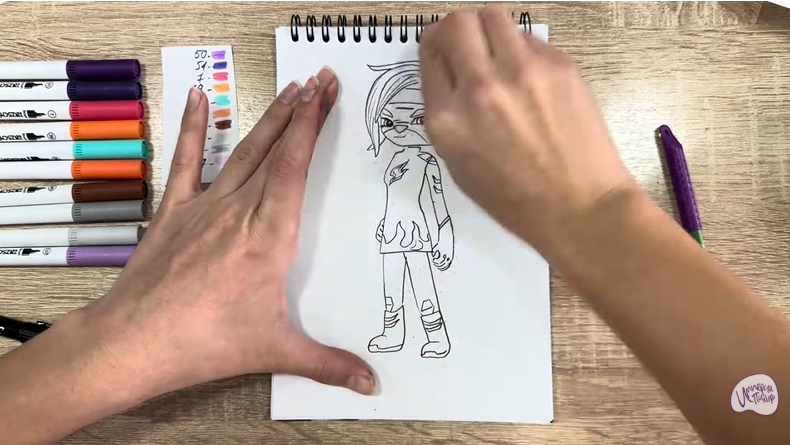 Рисуем Искра из "Джи-Джи Бонд"