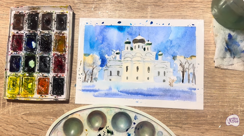 Рисуем Переславль-Залесский