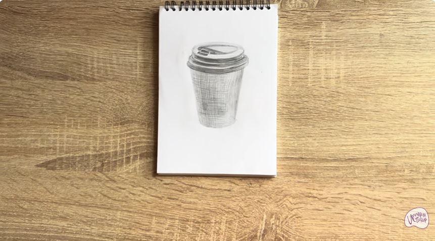 Рисуем Кофейный стакан