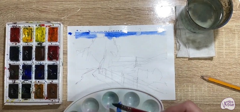 Рисуем Плёс
