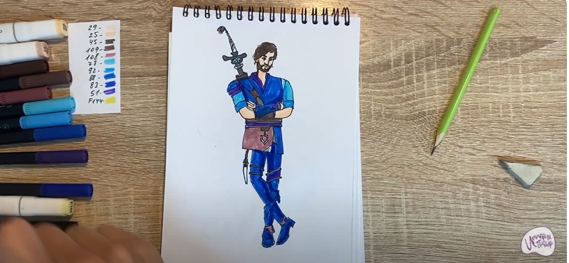 Рисуем Кощей из "Кощей. Начало"