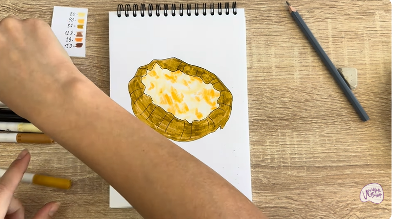 Рисуем Карельская калитка