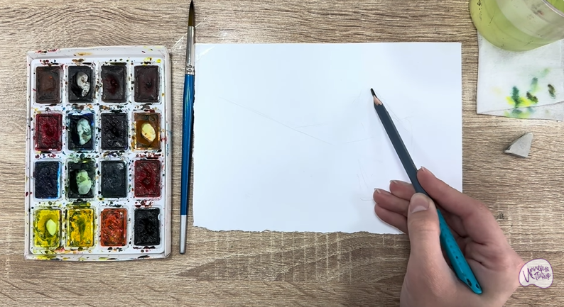 Рисуем Душица