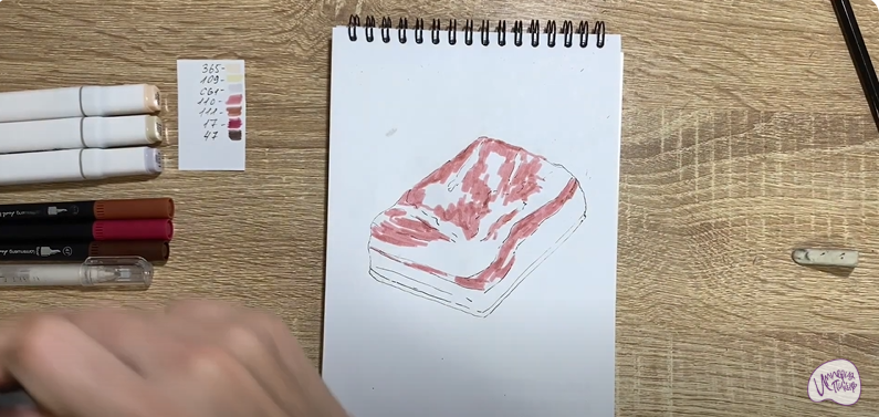 Рисуем Солёное сало