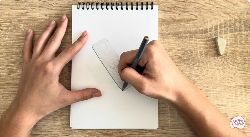 Рисуем Закладка для книг 