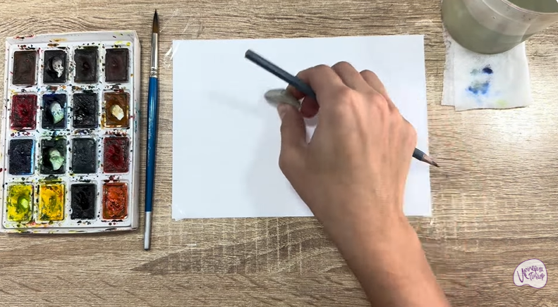 Рисуем Селёдка