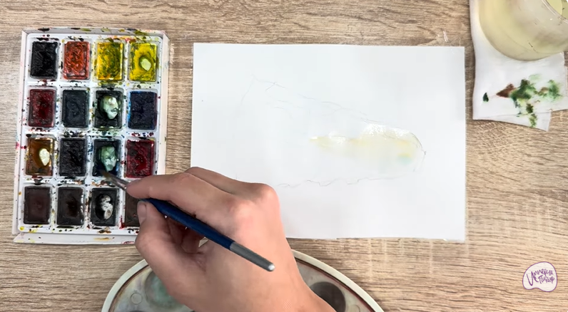 Рисуем Пекинская капуста