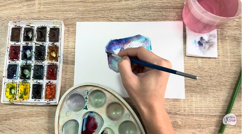 Рисуем Александрит