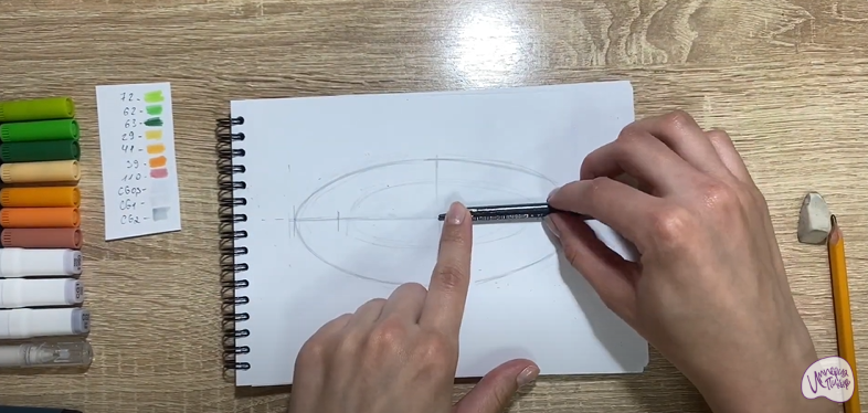 Рисуем Картофельные зразы