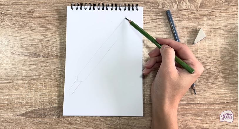 Рисуем Канцелярский нож