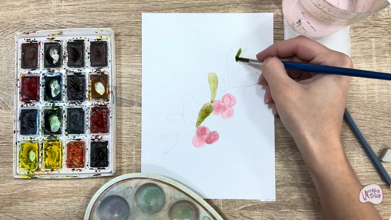 Рисуем Толокнянка